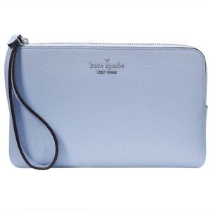 Kate Spade Leila Pebble Leather Wristlet